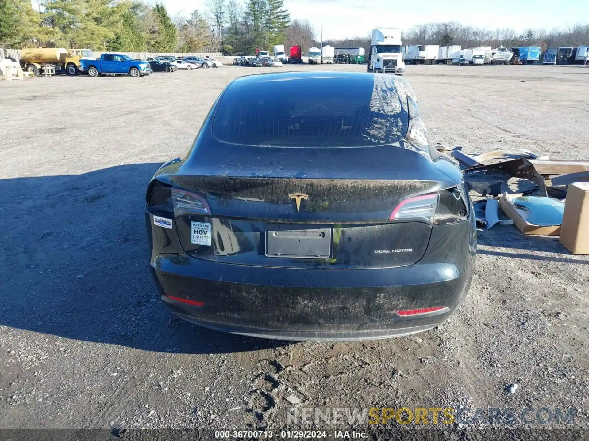 17 Photograph of a damaged car 5YJ3E1EB6KF208953 TESLA MODEL 3 2019