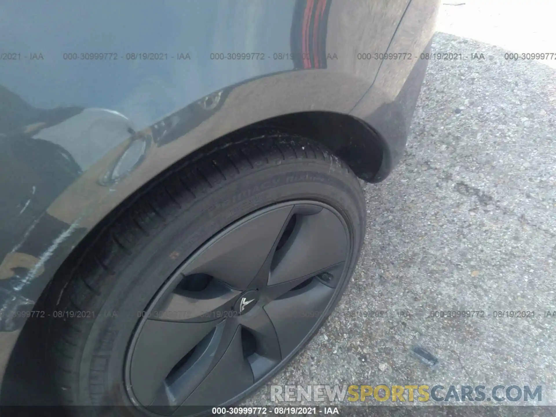 13 Photograph of a damaged car 5YJ3E1EB6KF209908 TESLA MODEL 3 2019