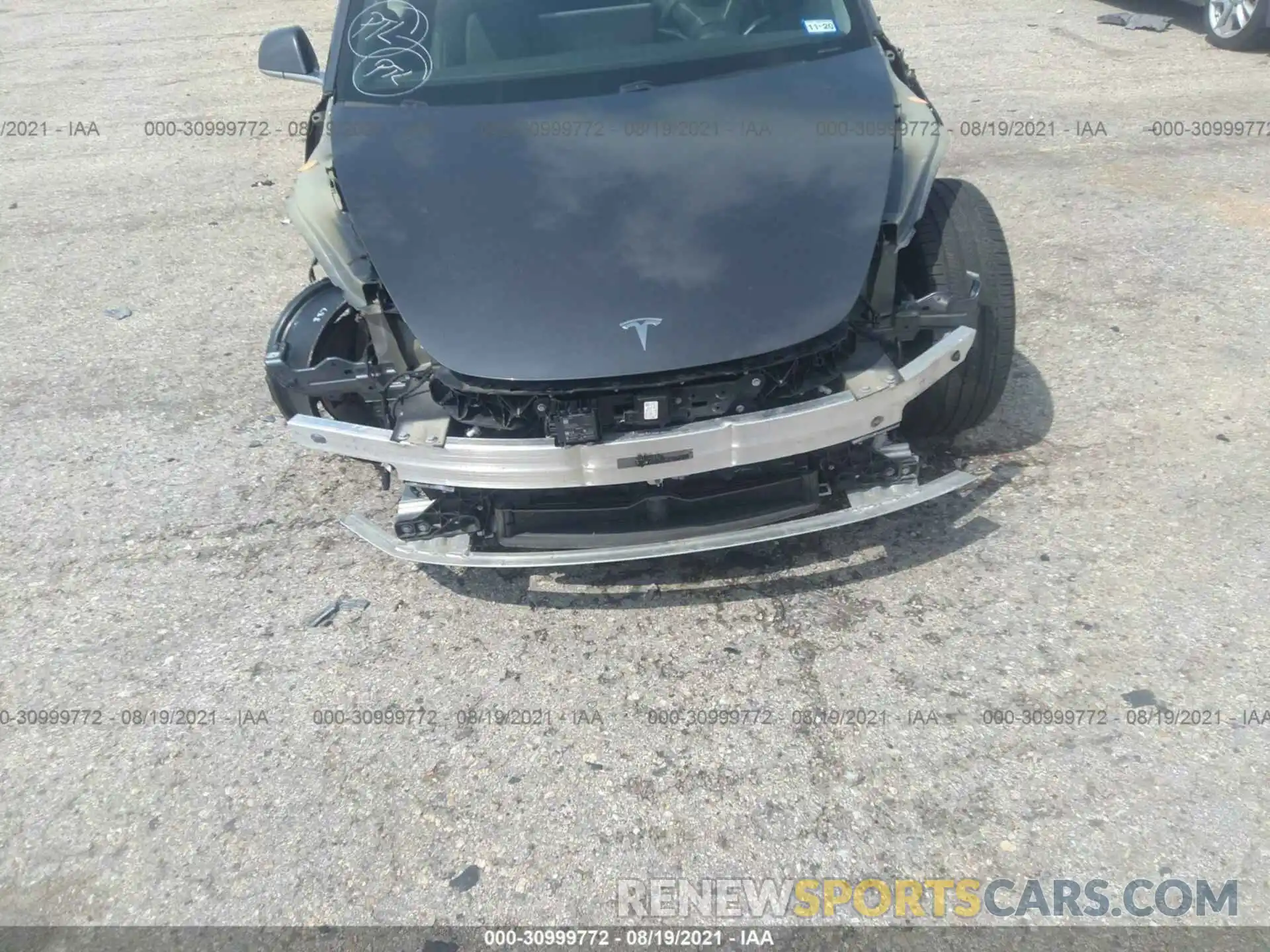 6 Photograph of a damaged car 5YJ3E1EB6KF209908 TESLA MODEL 3 2019