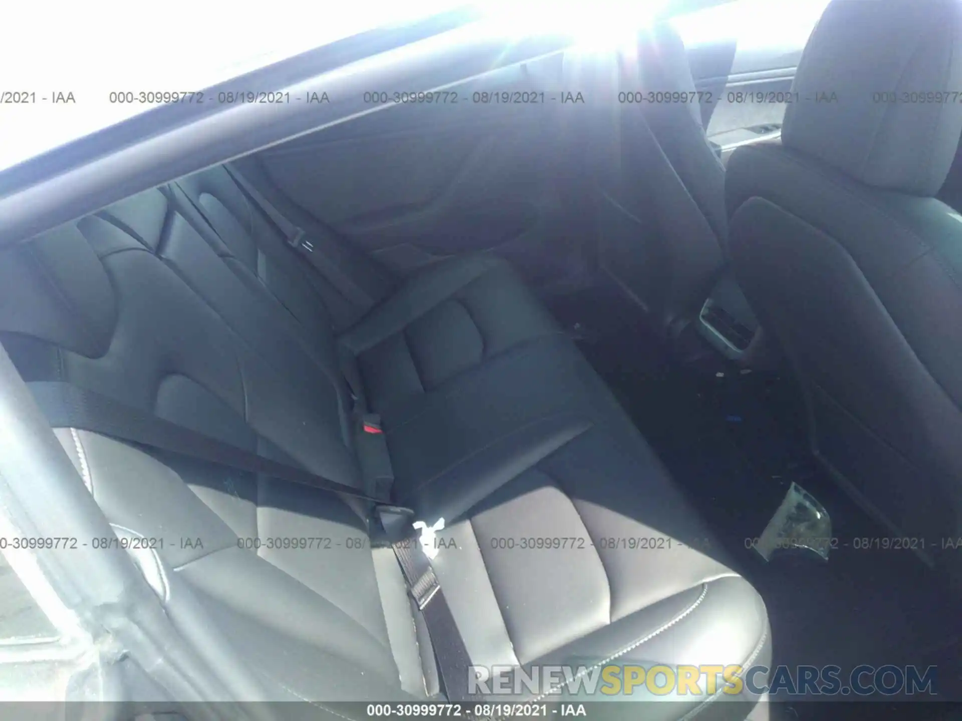 8 Photograph of a damaged car 5YJ3E1EB6KF209908 TESLA MODEL 3 2019