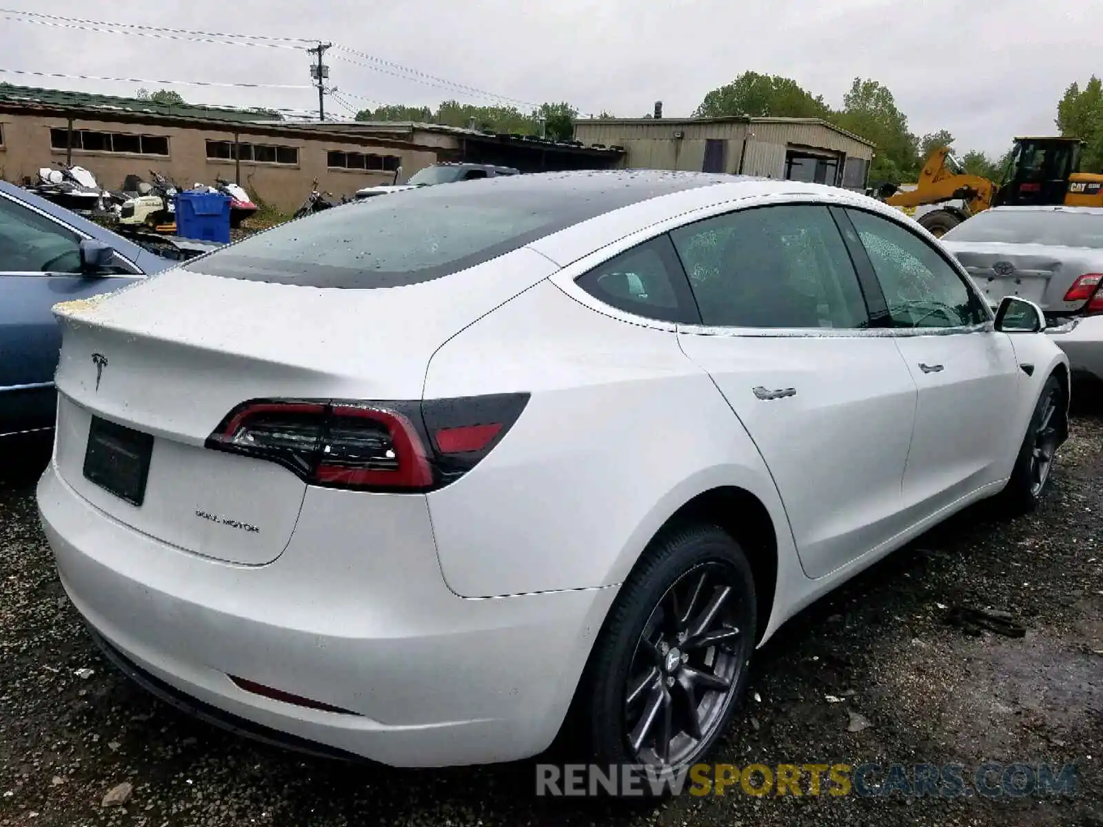 4 Photograph of a damaged car 5YJ3E1EB6KF211481 TESLA MODEL 3 2019