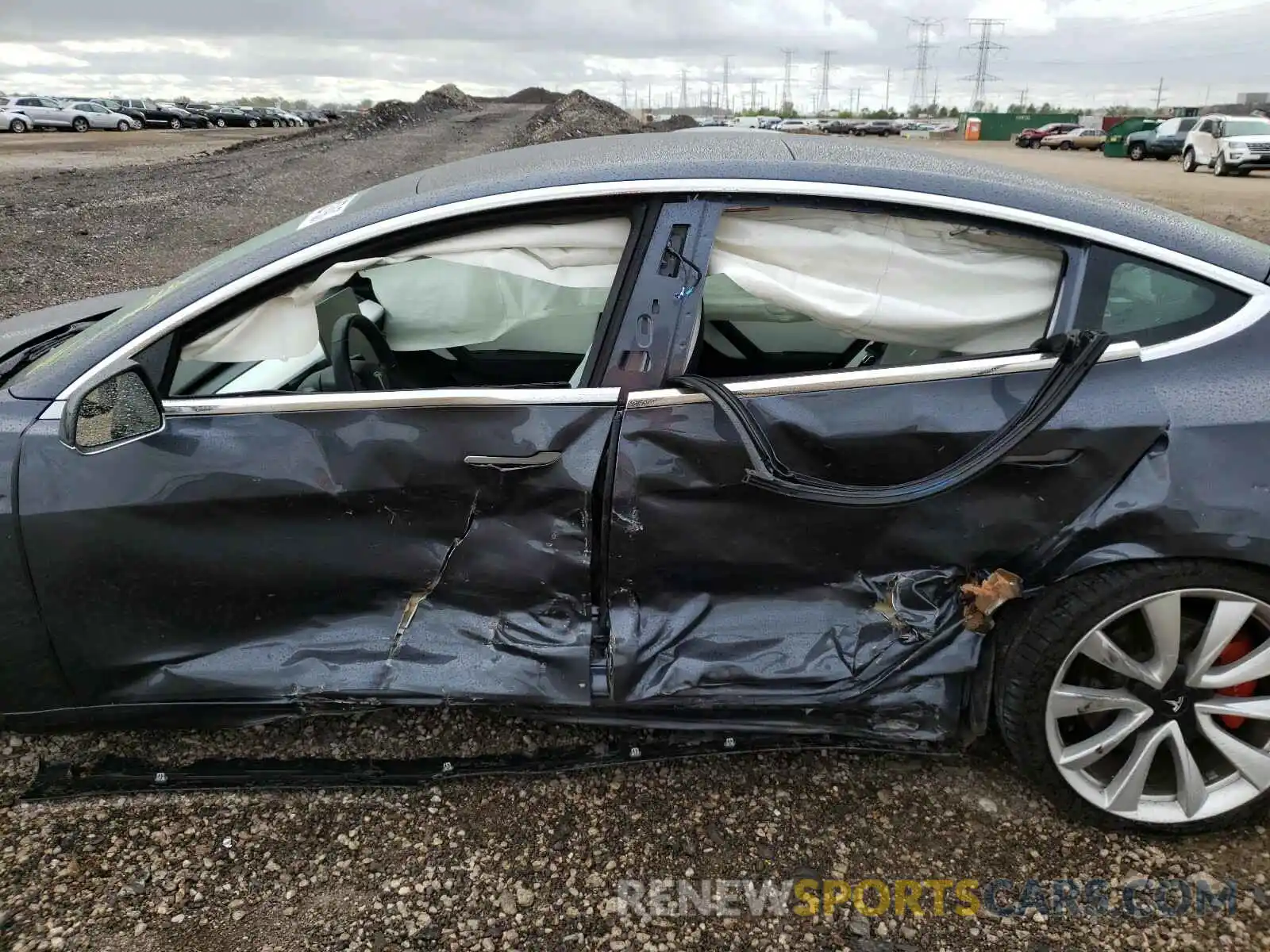 10 Фотография поврежденного автомобиля 5YJ3E1EB6KF231567 TESLA MODEL 3 2019