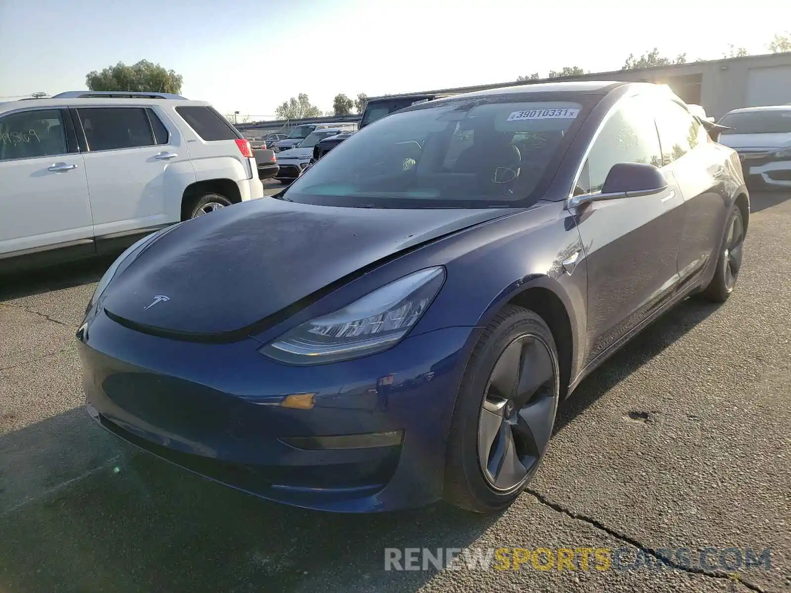 2 Фотография поврежденного автомобиля 5YJ3E1EB6KF361512 TESLA MODEL 3 2019