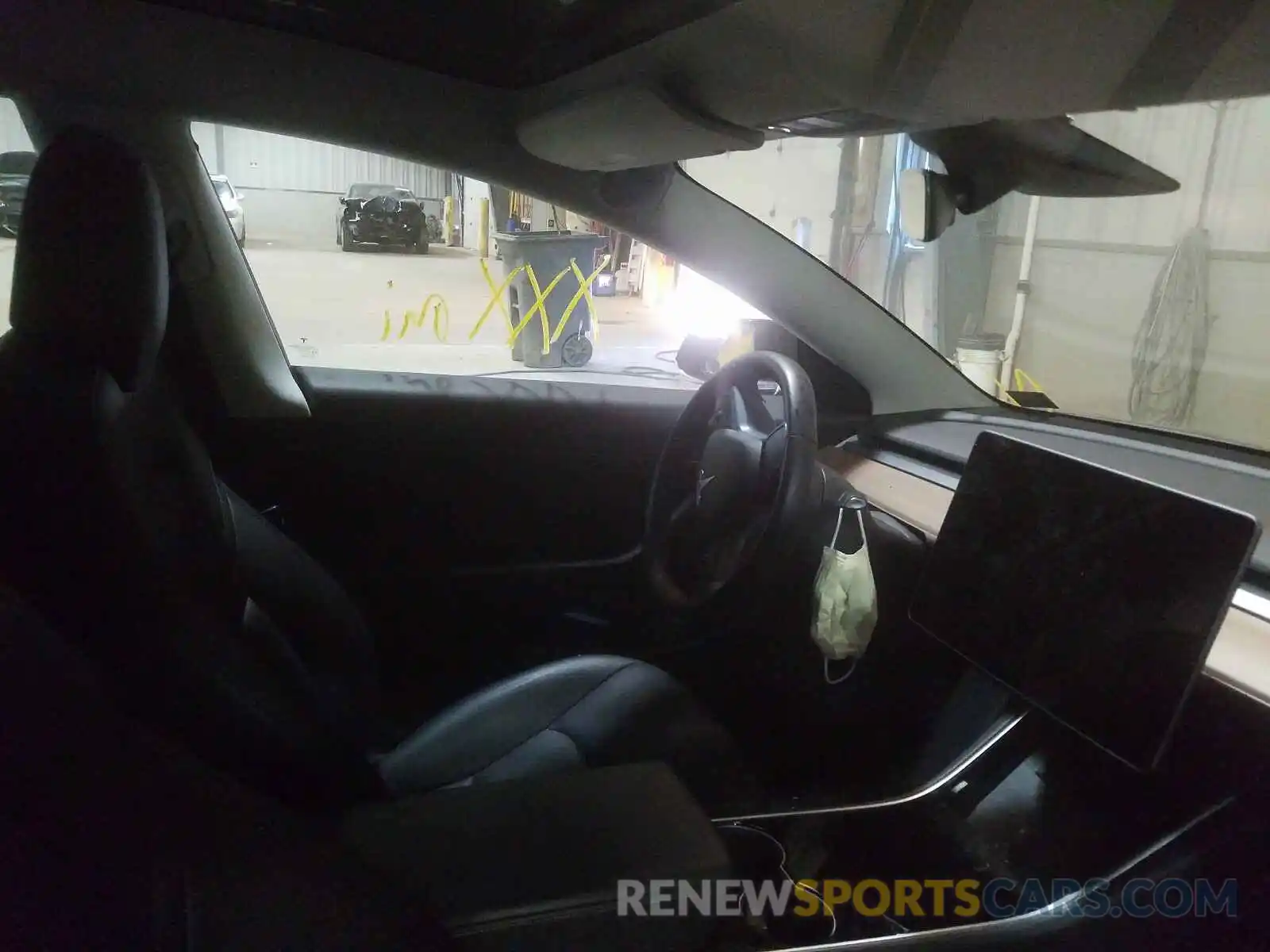 5 Photograph of a damaged car 5YJ3E1EB6KF364507 TESLA MODEL 3 2019