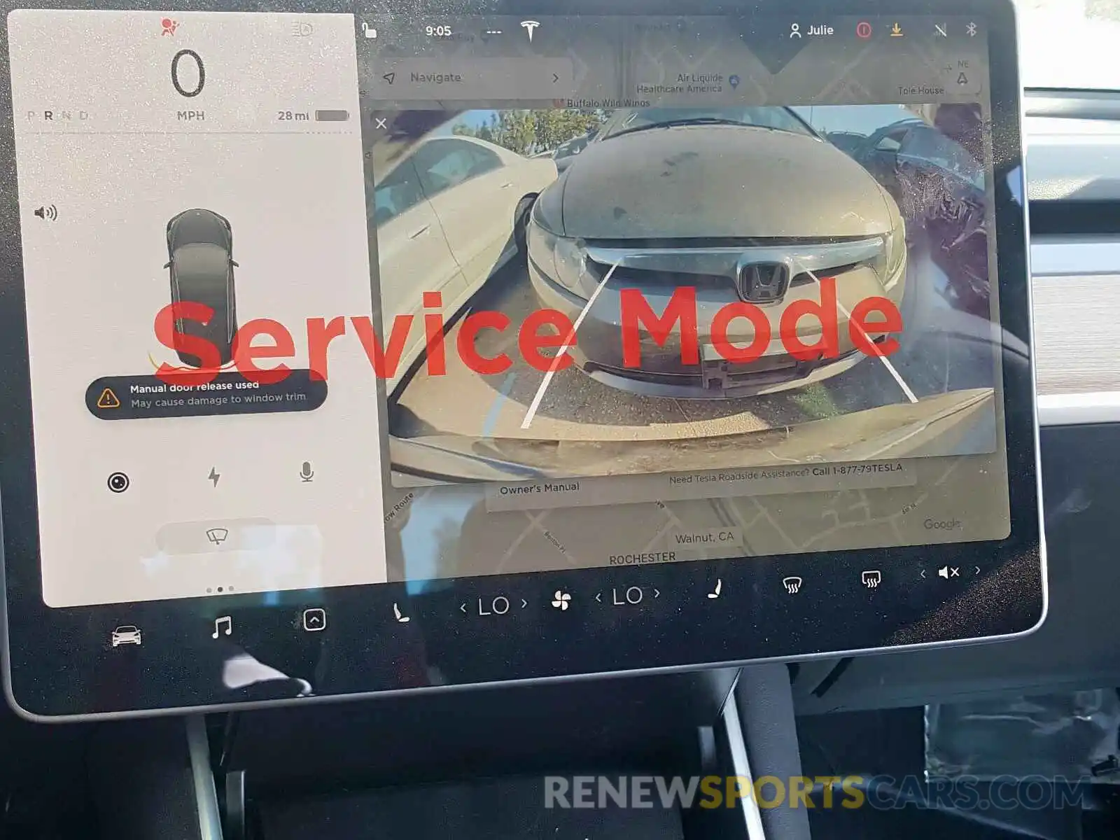 9 Photograph of a damaged car 5YJ3E1EB6KF385180 TESLA MODEL 3 2019