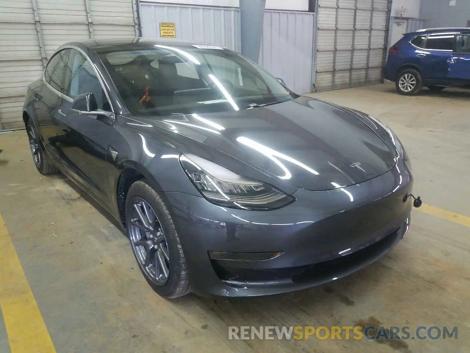 1 Фотография поврежденного автомобиля 5YJ3E1EB6KF386975 TESLA MODEL 3 2019