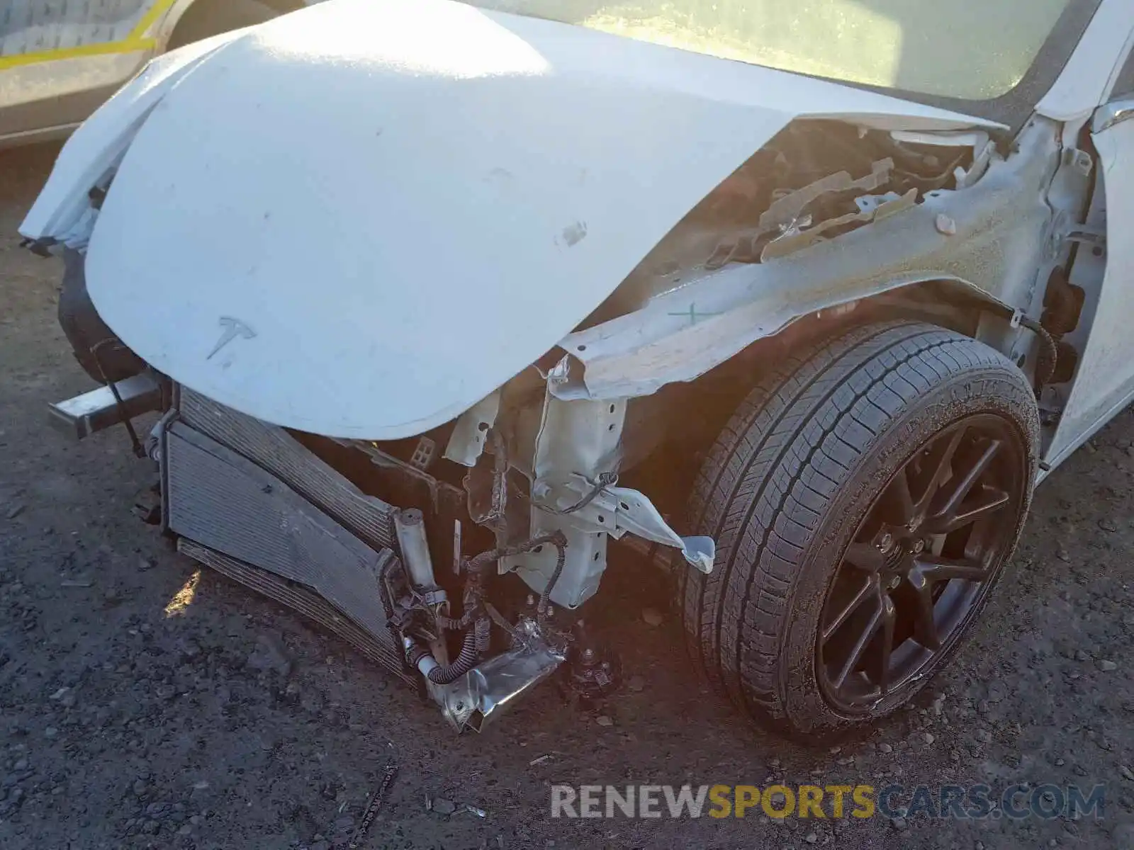 9 Photograph of a damaged car 5YJ3E1EB6KF388497 TESLA MODEL 3 2019