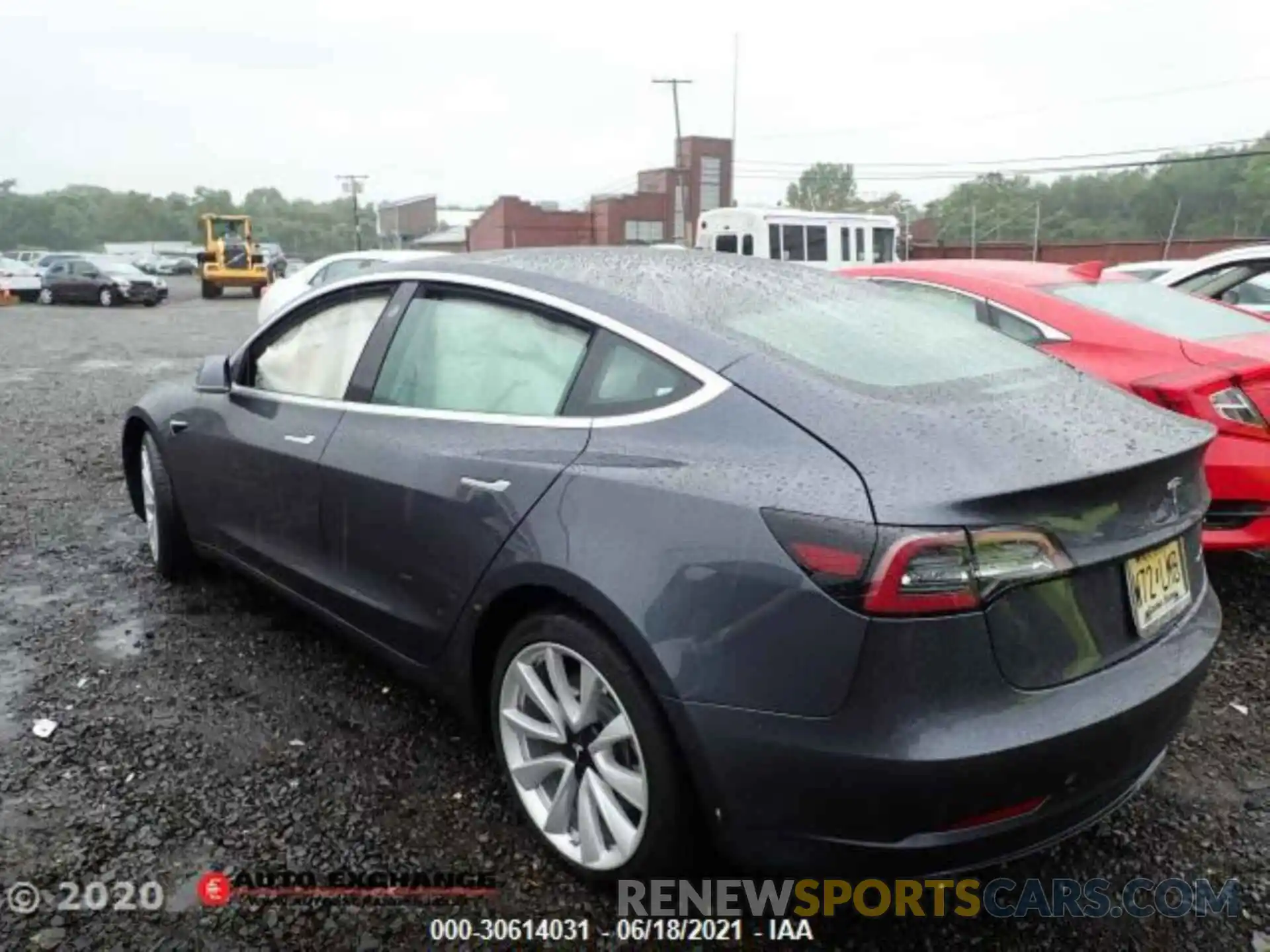 5 Photograph of a damaged car 5YJ3E1EB6KF389200 TESLA MODEL 3 2019