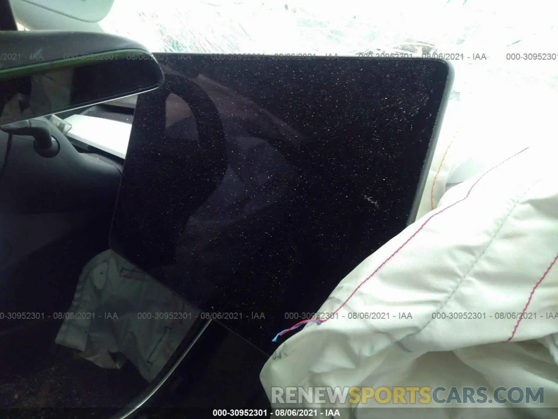 7 Photograph of a damaged car 5YJ3E1EB6KF390508 TESLA MODEL 3 2019