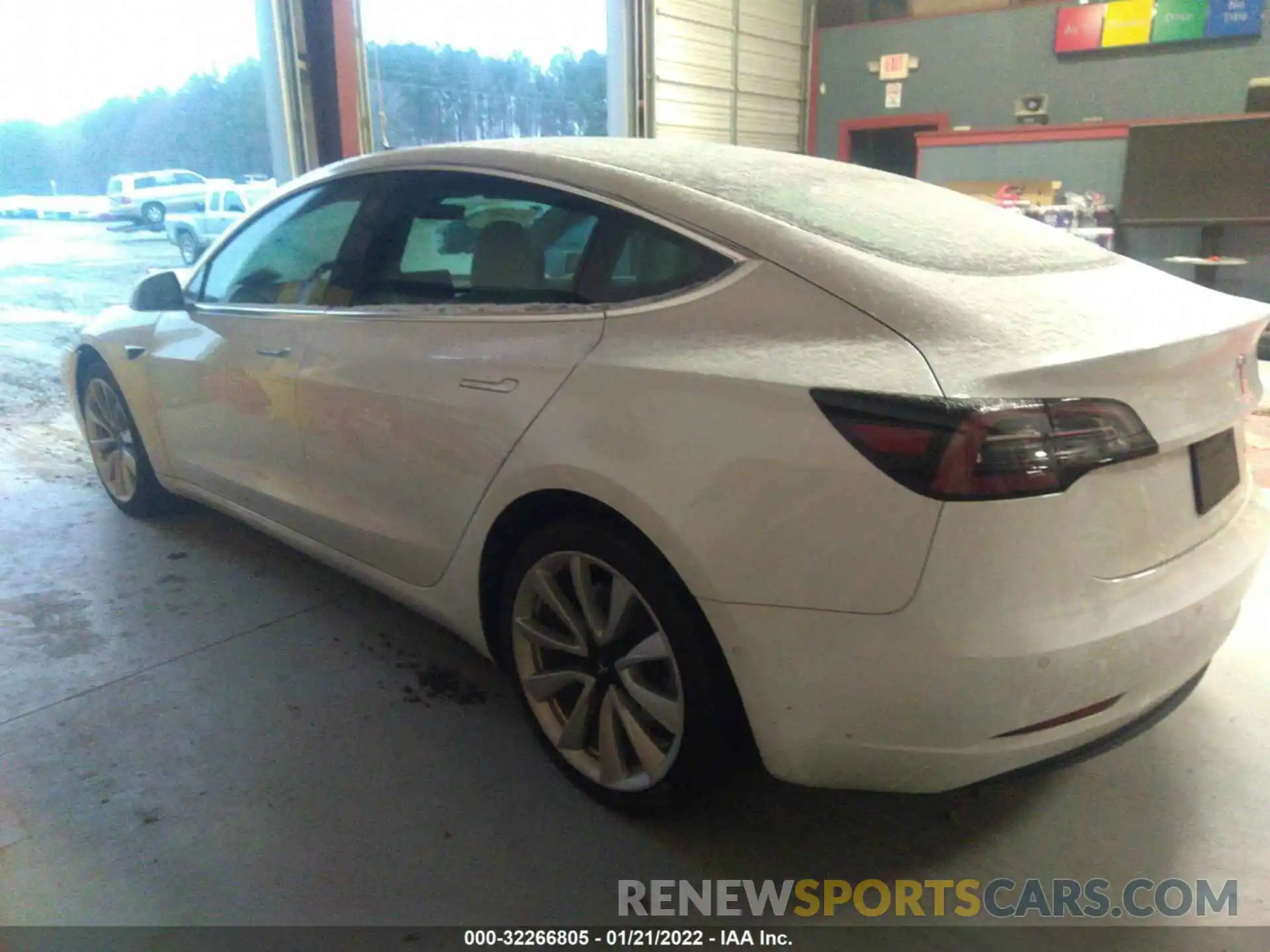 3 Photograph of a damaged car 5YJ3E1EB6KF392520 TESLA MODEL 3 2019