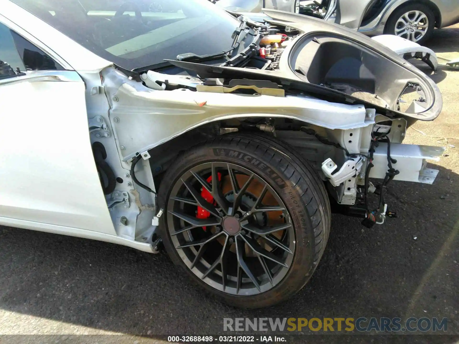 6 Photograph of a damaged car 5YJ3E1EB6KF393215 TESLA MODEL 3 2019