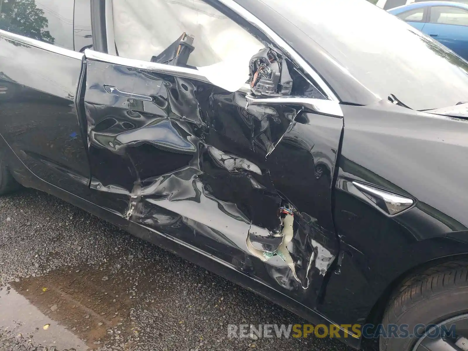 9 Photograph of a damaged car 5YJ3E1EB6KF406710 TESLA MODEL 3 2019