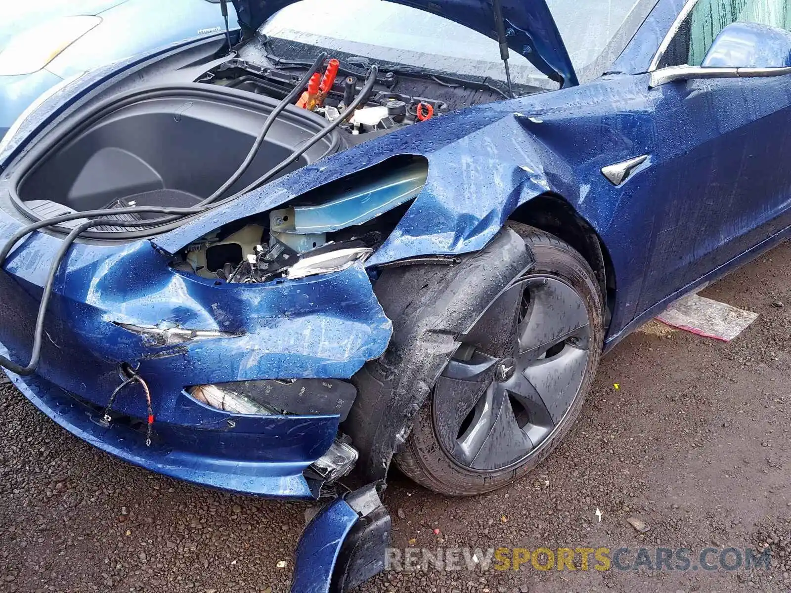 9 Фотография поврежденного автомобиля 5YJ3E1EB6KF433129 TESLA MODEL 3 2019