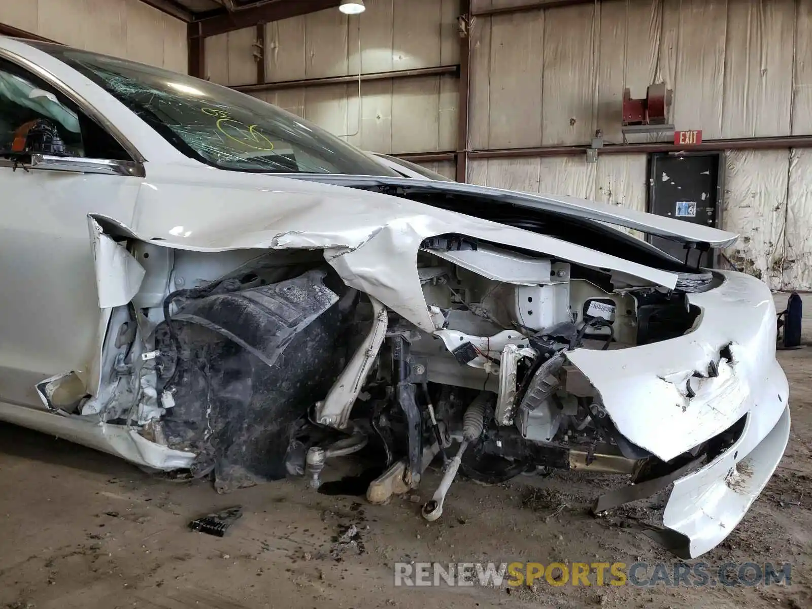 9 Photograph of a damaged car 5YJ3E1EB6KF433423 TESLA MODEL 3 2019