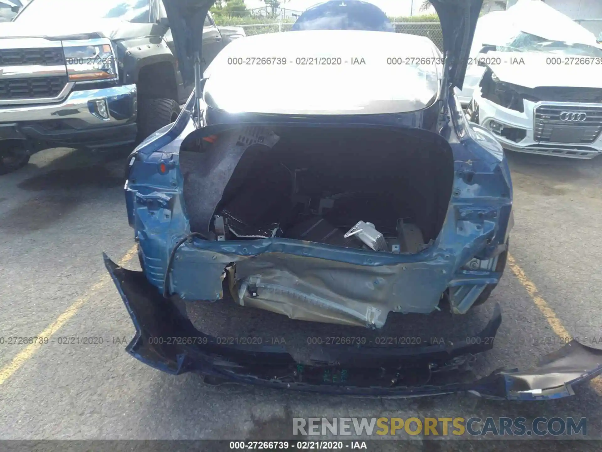 6 Photograph of a damaged car 5YJ3E1EB6KF437343 TESLA MODEL 3 2019