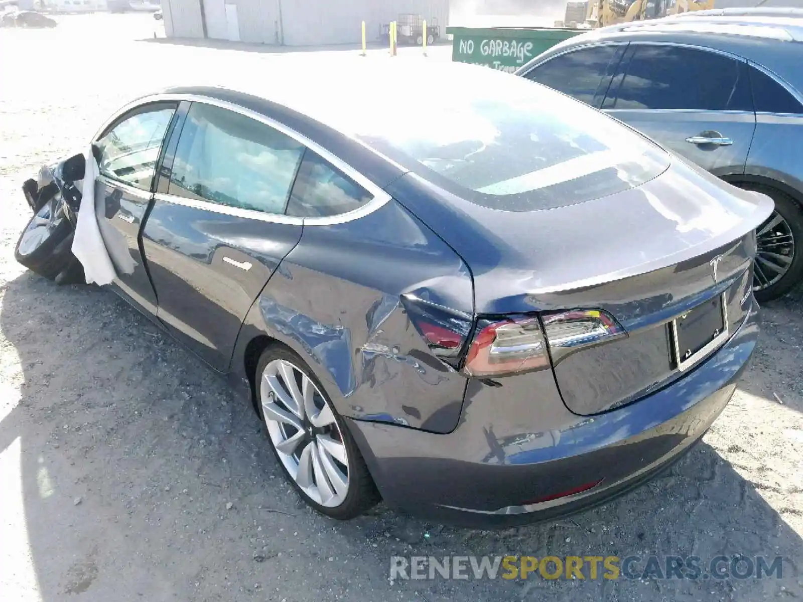 3 Photograph of a damaged car 5YJ3E1EB6KF440808 TESLA MODEL 3 2019