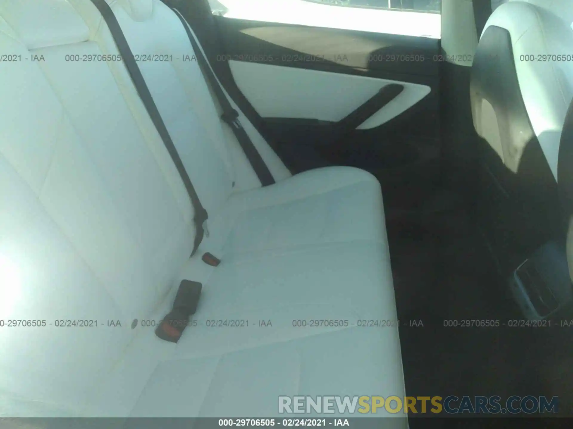 8 Photograph of a damaged car 5YJ3E1EB6KF450917 TESLA MODEL 3 2019