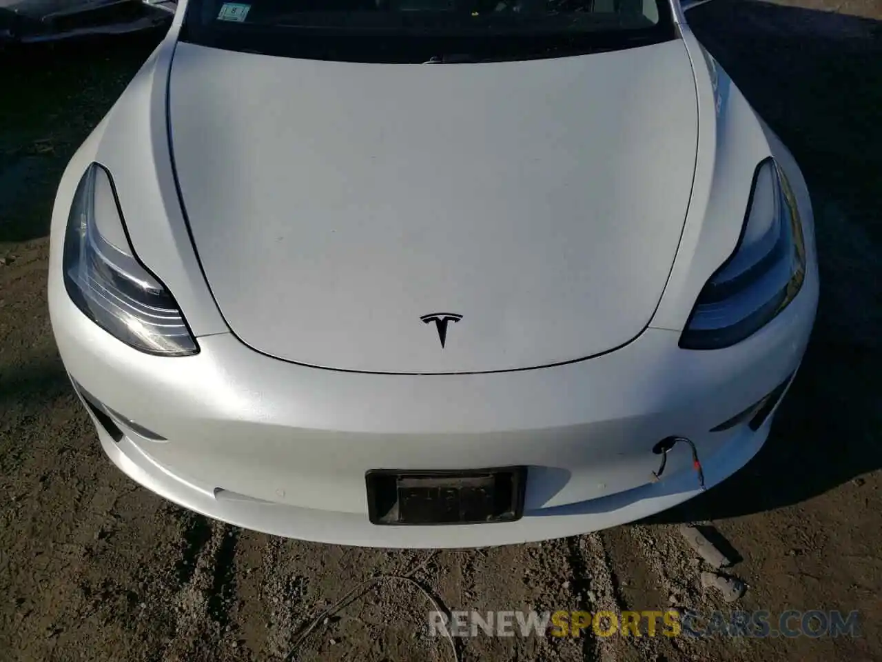 7 Photograph of a damaged car 5YJ3E1EB6KF493489 TESLA MODEL 3 2019