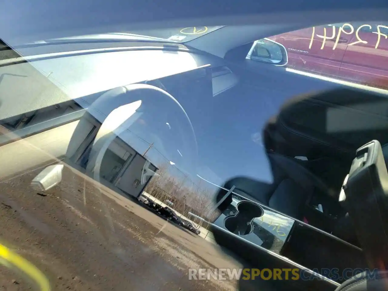 8 Photograph of a damaged car 5YJ3E1EB6KF493489 TESLA MODEL 3 2019