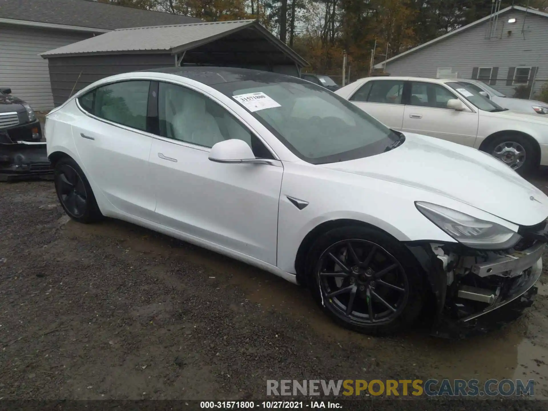 1 Photograph of a damaged car 5YJ3E1EB6KF494562 TESLA MODEL 3 2019