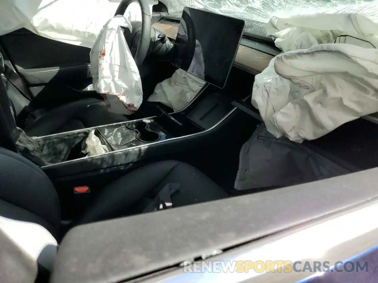 5 Photograph of a damaged car 5YJ3E1EB6KF497204 TESLA MODEL 3 2019