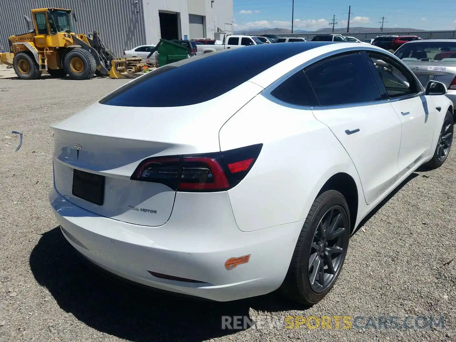 4 Photograph of a damaged car 5YJ3E1EB6KF511375 TESLA MODEL 3 2019