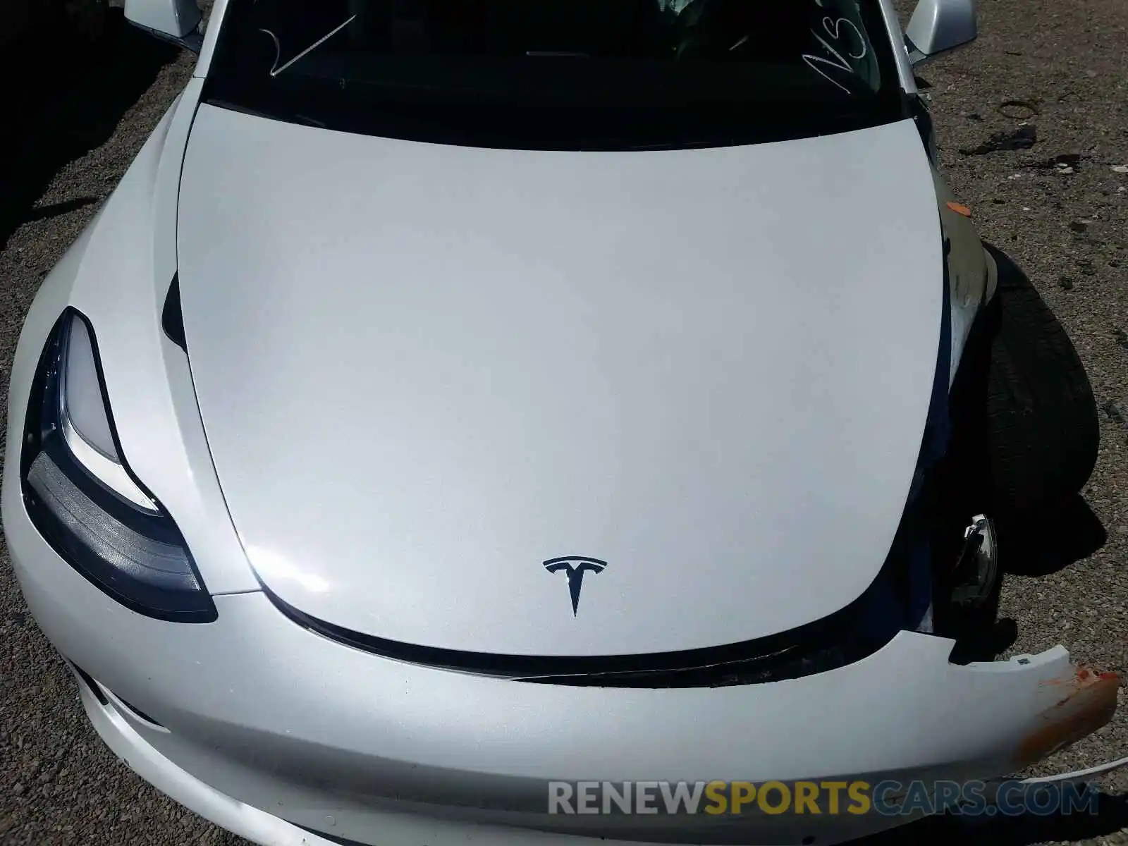 7 Photograph of a damaged car 5YJ3E1EB6KF511375 TESLA MODEL 3 2019