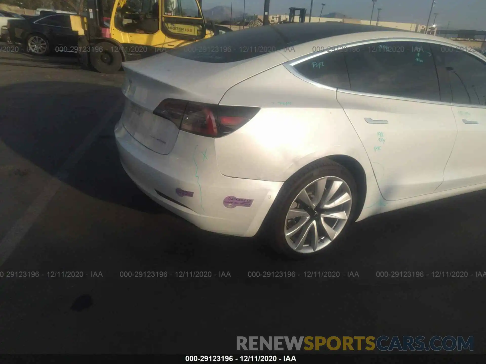 6 Photograph of a damaged car 5YJ3E1EB6KF512350 TESLA MODEL 3 2019