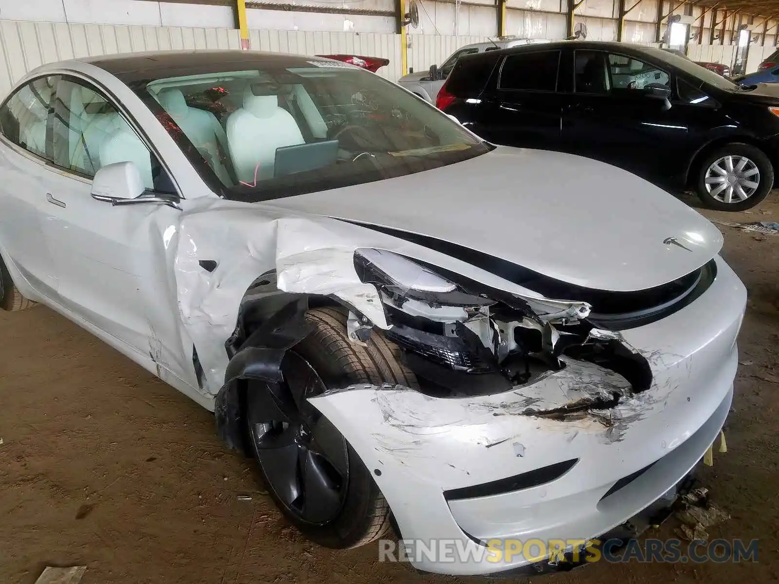 9 Photograph of a damaged car 5YJ3E1EB6KF512980 TESLA MODEL 3 2019