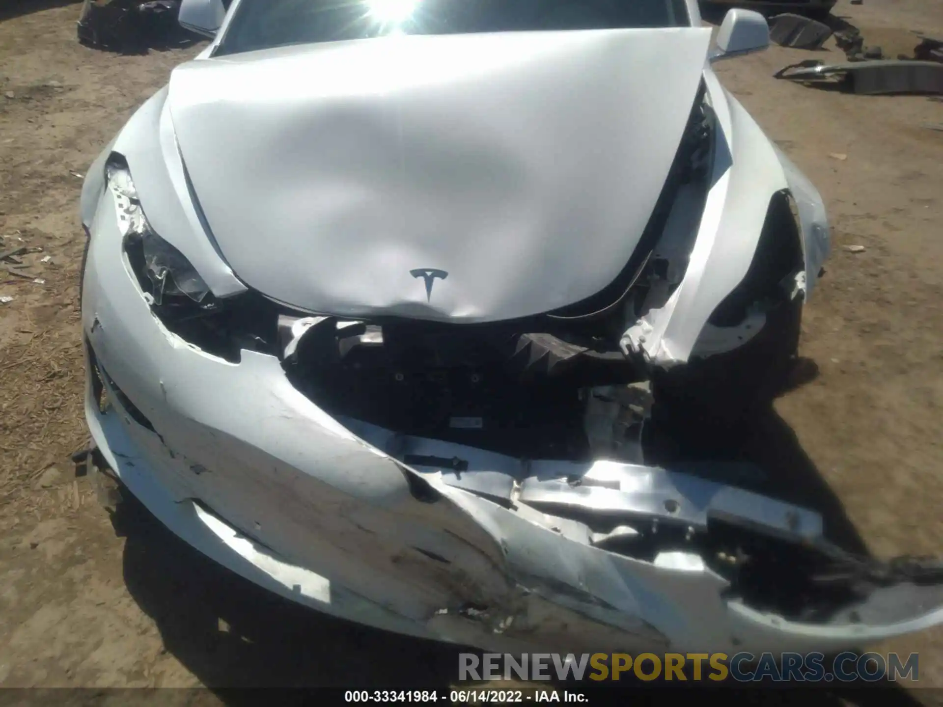 6 Photograph of a damaged car 5YJ3E1EB6KF513207 TESLA MODEL 3 2019