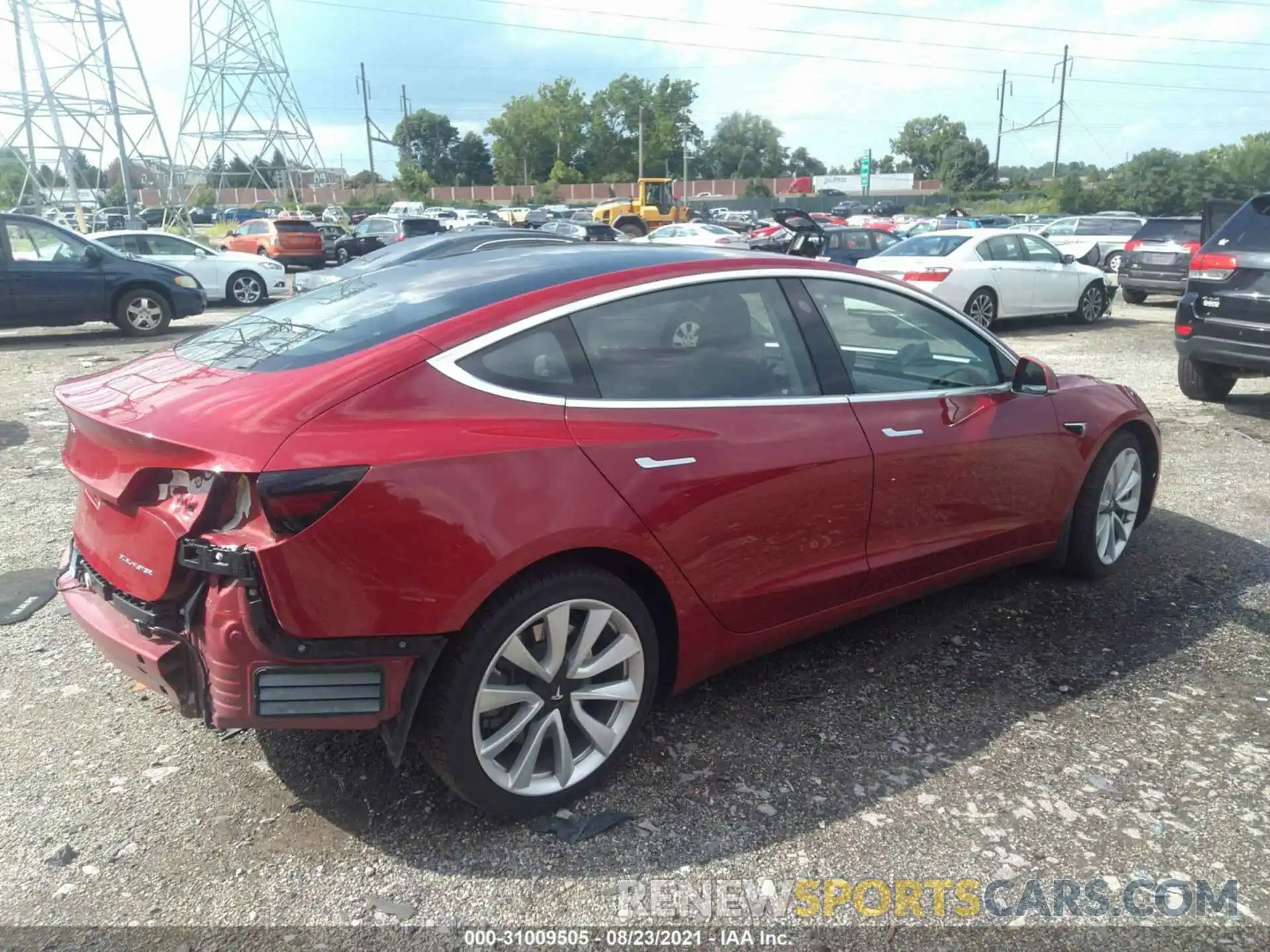 4 Photograph of a damaged car 5YJ3E1EB7KF189720 TESLA MODEL 3 2019