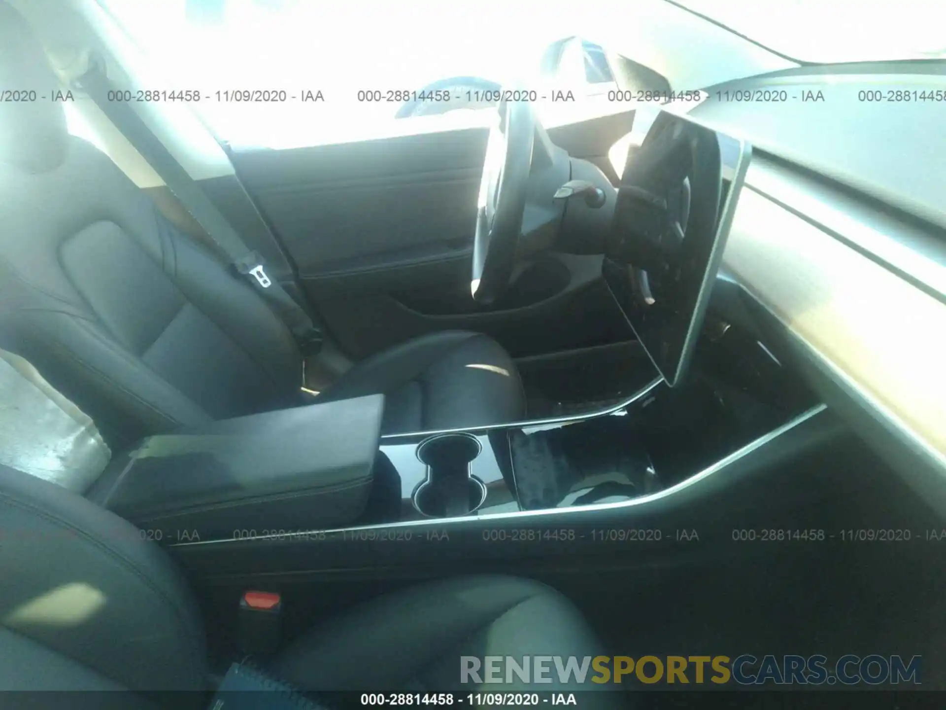 8 Photograph of a damaged car 5YJ3E1EB7KF194139 TESLA MODEL 3 2019