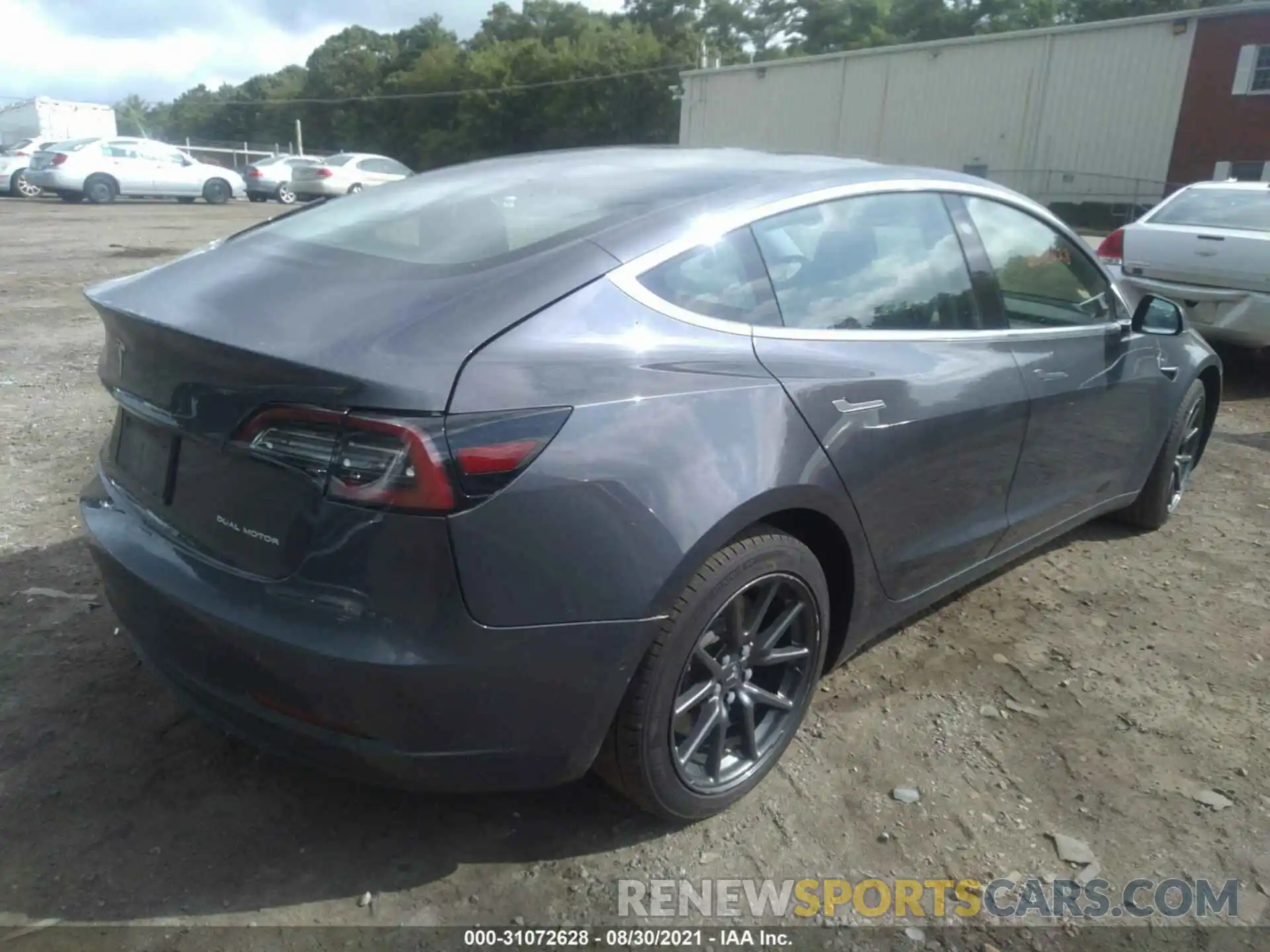 4 Photograph of a damaged car 5YJ3E1EB7KF210016 TESLA MODEL 3 2019