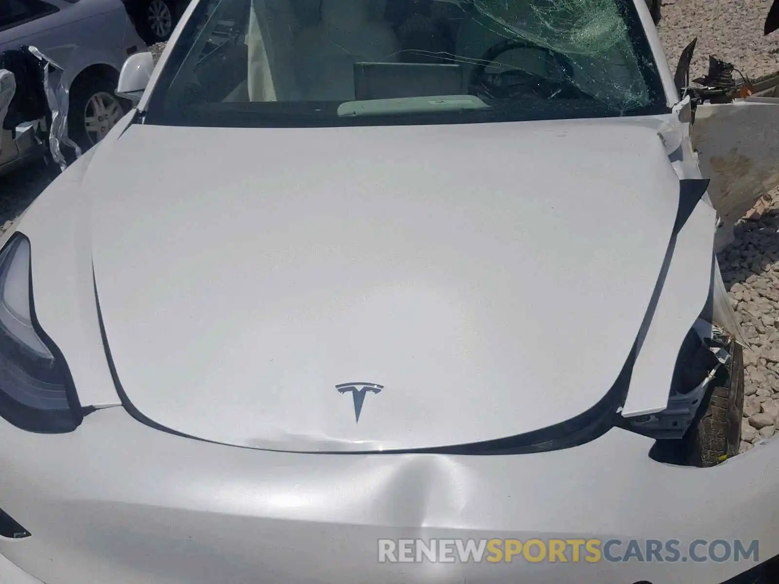 7 Photograph of a damaged car 5YJ3E1EB7KF213580 TESLA MODEL 3 2019