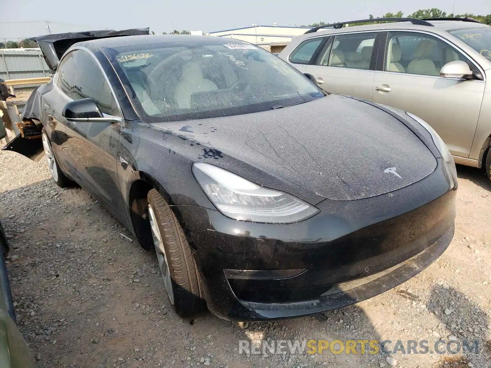 1 Фотография поврежденного автомобиля 5YJ3E1EB7KF213658 TESLA MODEL 3 2019