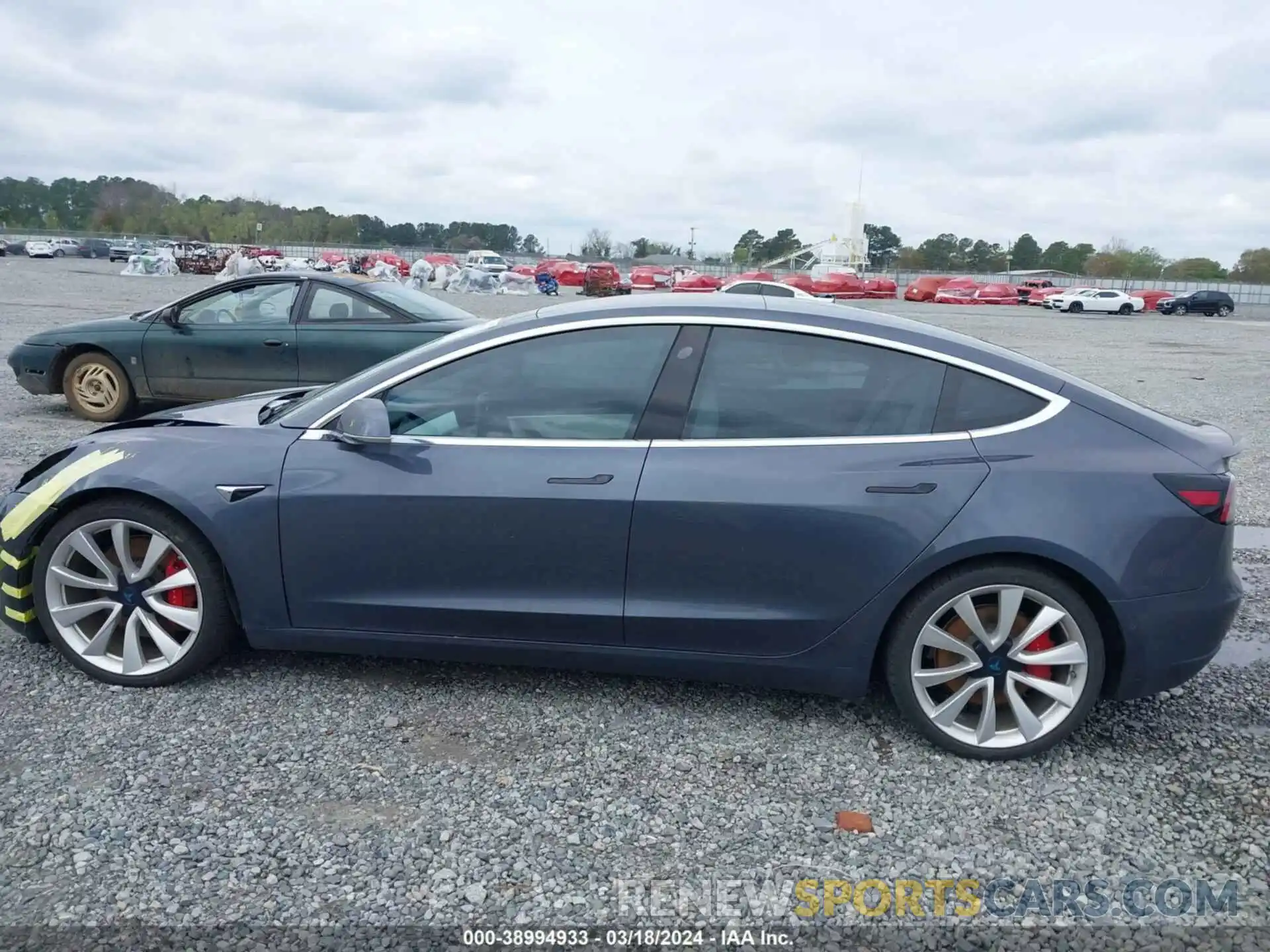 14 Photograph of a damaged car 5YJ3E1EB7KF214082 TESLA MODEL 3 2019