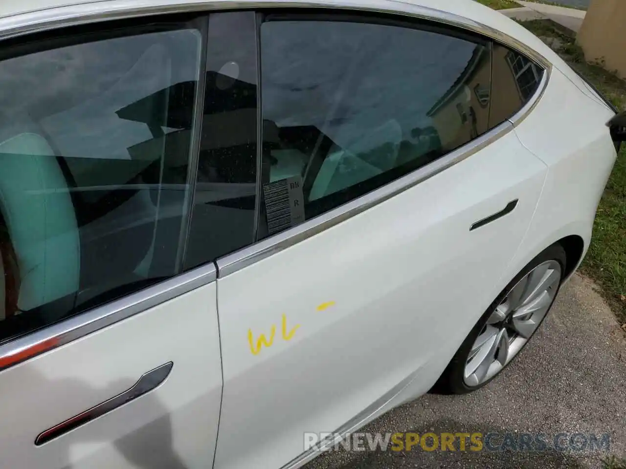 9 Photograph of a damaged car 5YJ3E1EB7KF214101 TESLA MODEL 3 2019