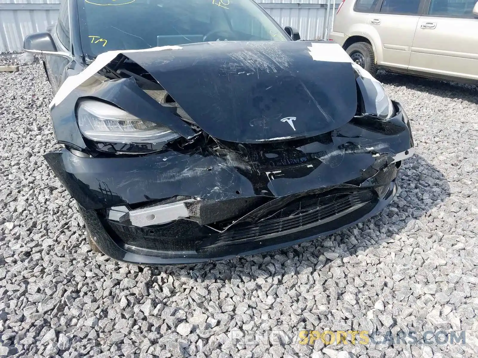 9 Photograph of a damaged car 5YJ3E1EB7KF329264 TESLA MODEL 3 2019