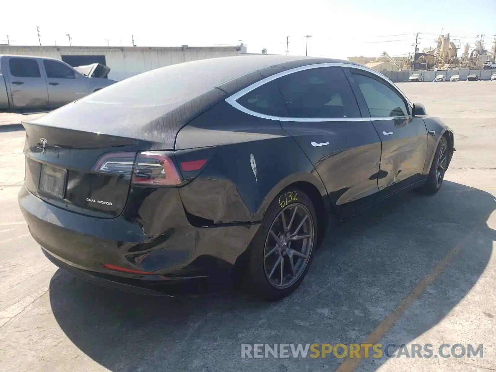 4 Photograph of a damaged car 5YJ3E1EB7KF361342 TESLA MODEL 3 2019