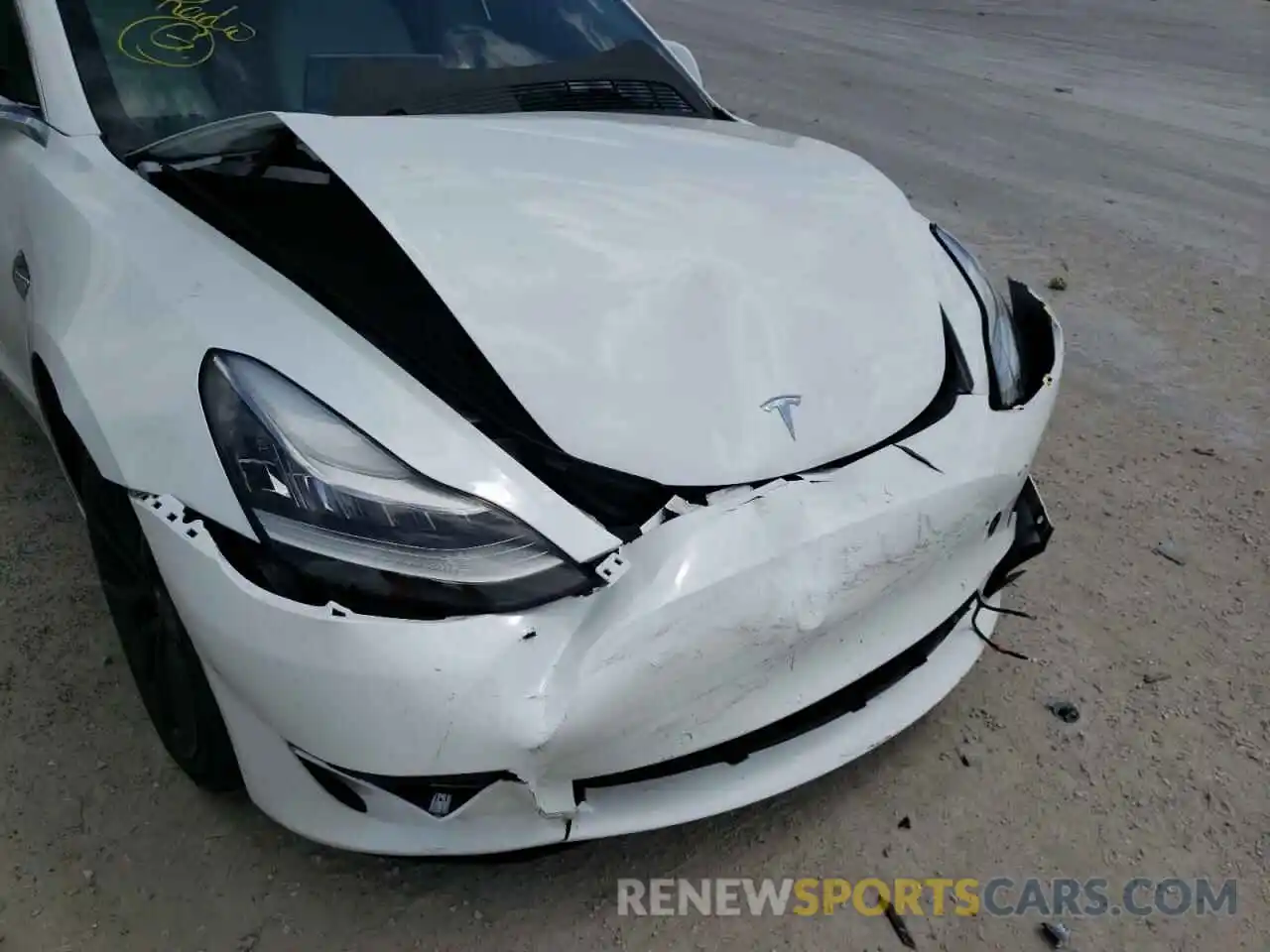 9 Photograph of a damaged car 5YJ3E1EB7KF366010 TESLA MODEL 3 2019