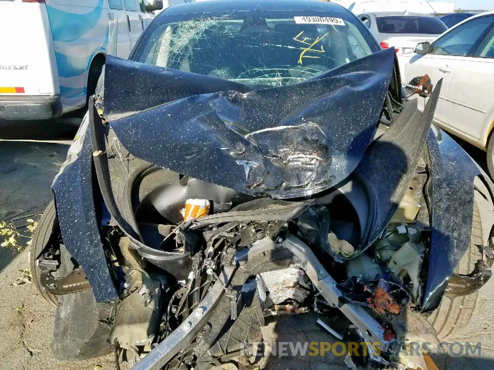 7 Фотография поврежденного автомобиля 5YJ3E1EB7KF385043 TESLA MODEL 3 2019