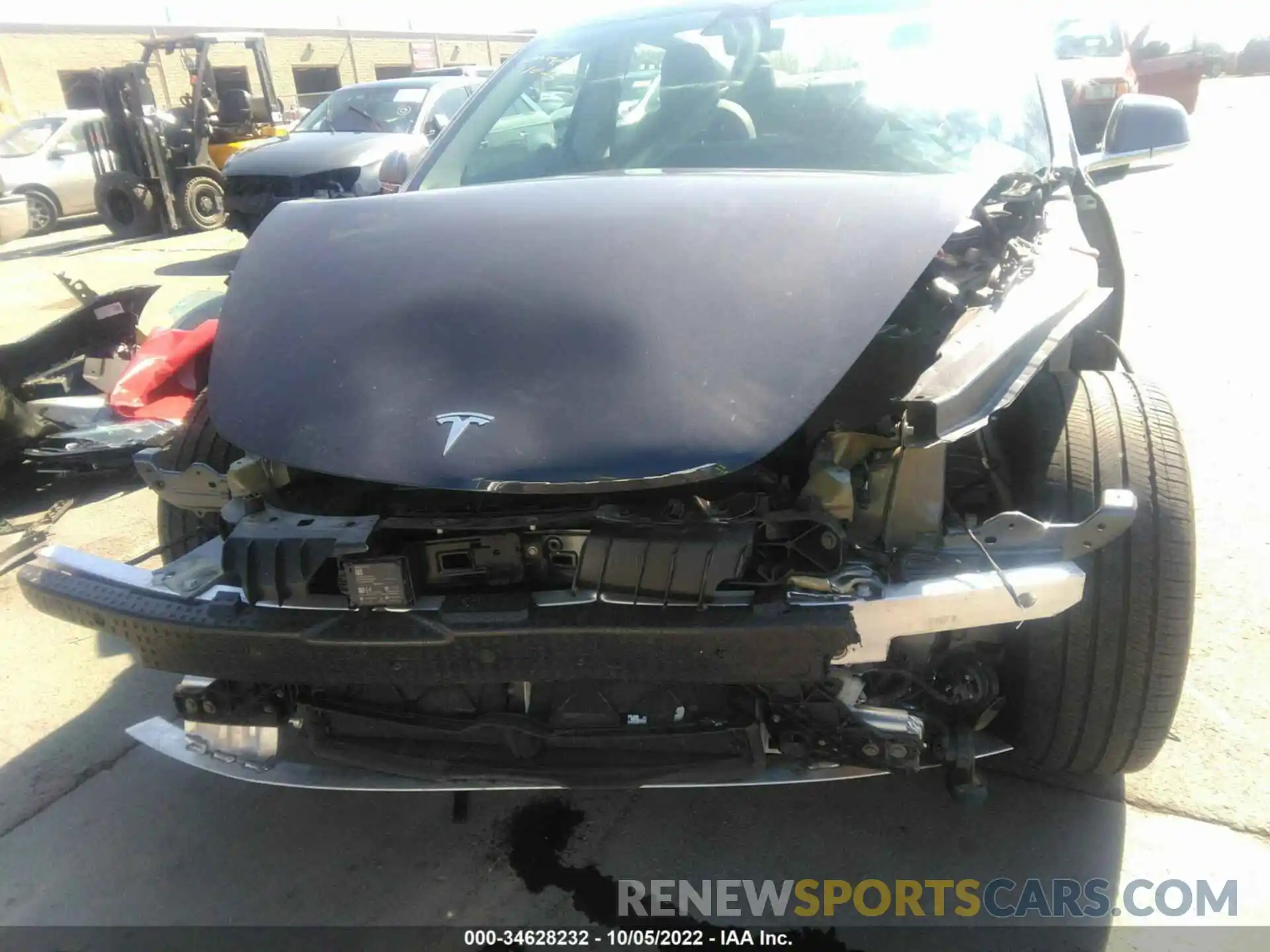 6 Photograph of a damaged car 5YJ3E1EB7KF386726 TESLA MODEL 3 2019