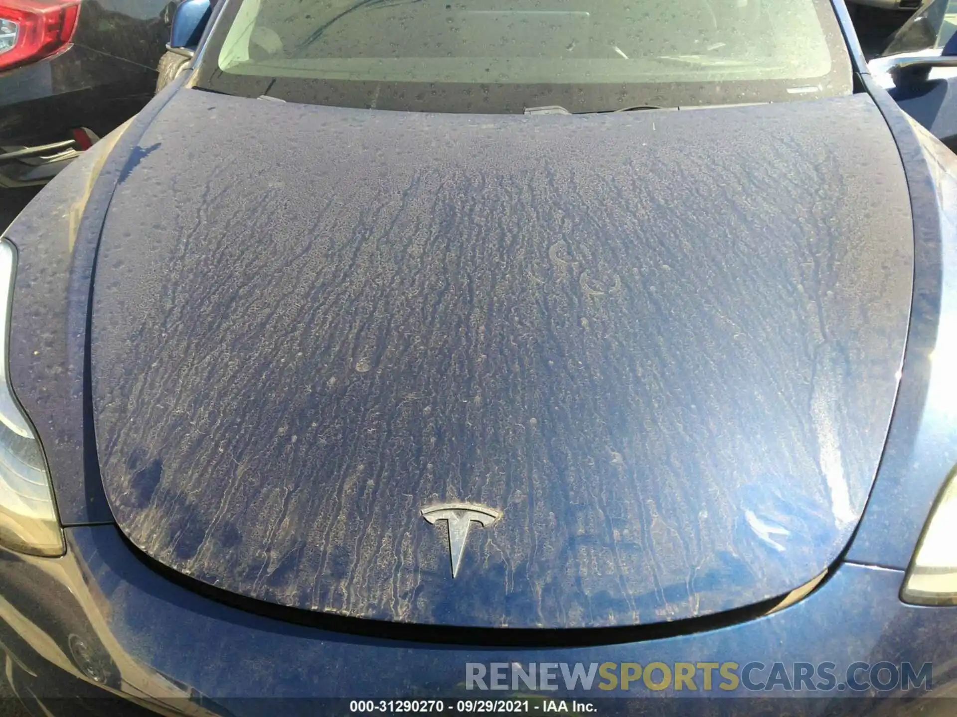 10 Photograph of a damaged car 5YJ3E1EB7KF387858 TESLA MODEL 3 2019