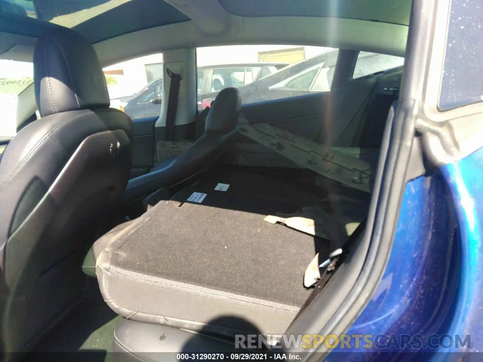 8 Photograph of a damaged car 5YJ3E1EB7KF387858 TESLA MODEL 3 2019