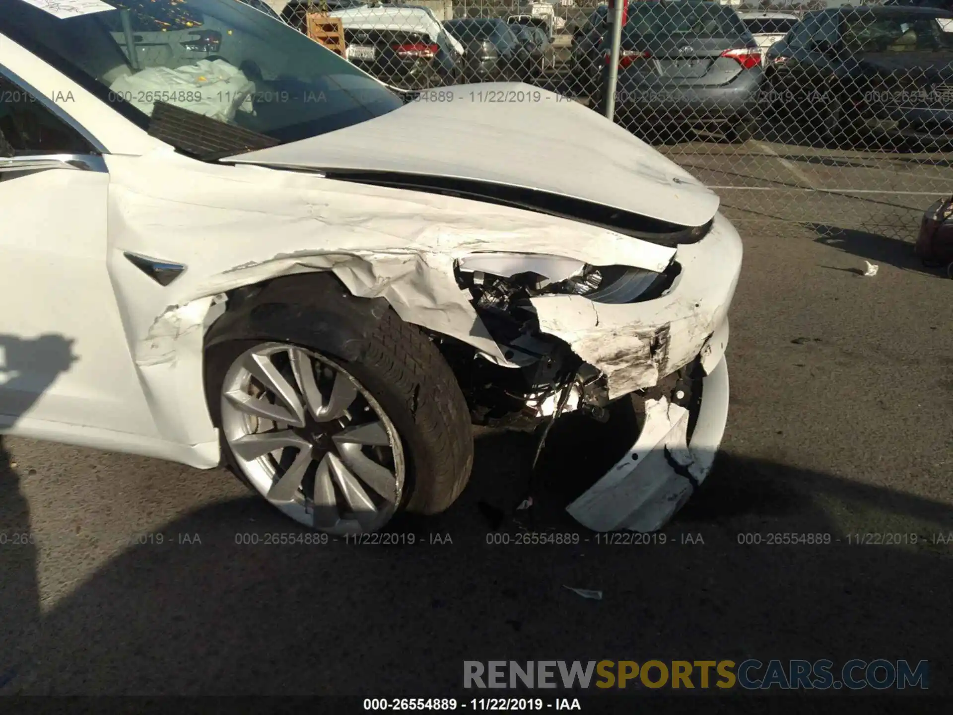 6 Photograph of a damaged car 5YJ3E1EB7KF390422 TESLA MODEL 3 2019