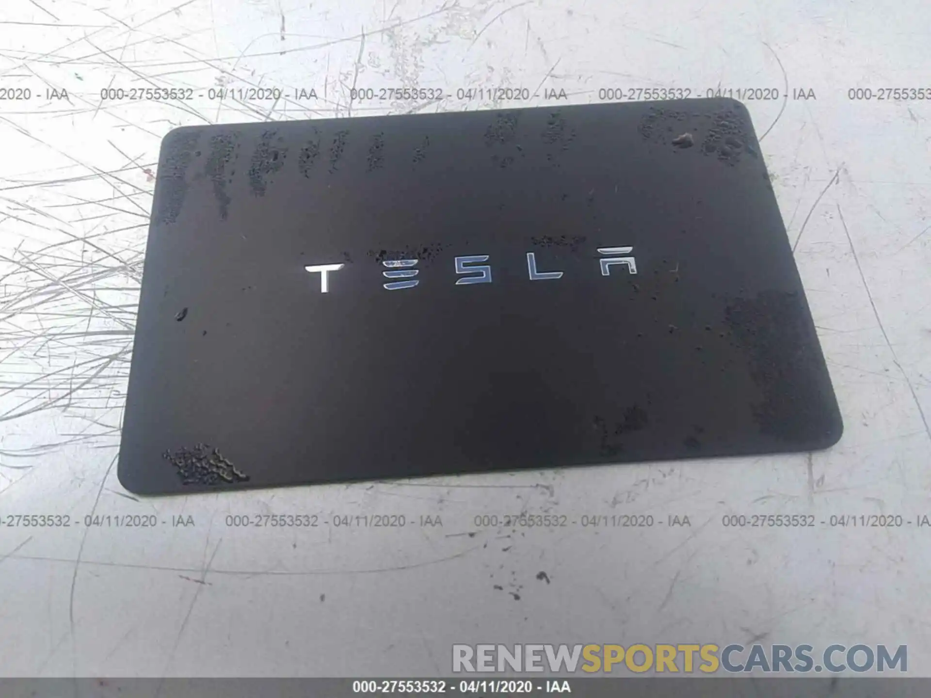 11 Photograph of a damaged car 5YJ3E1EB7KF393613 TESLA MODEL 3 2019