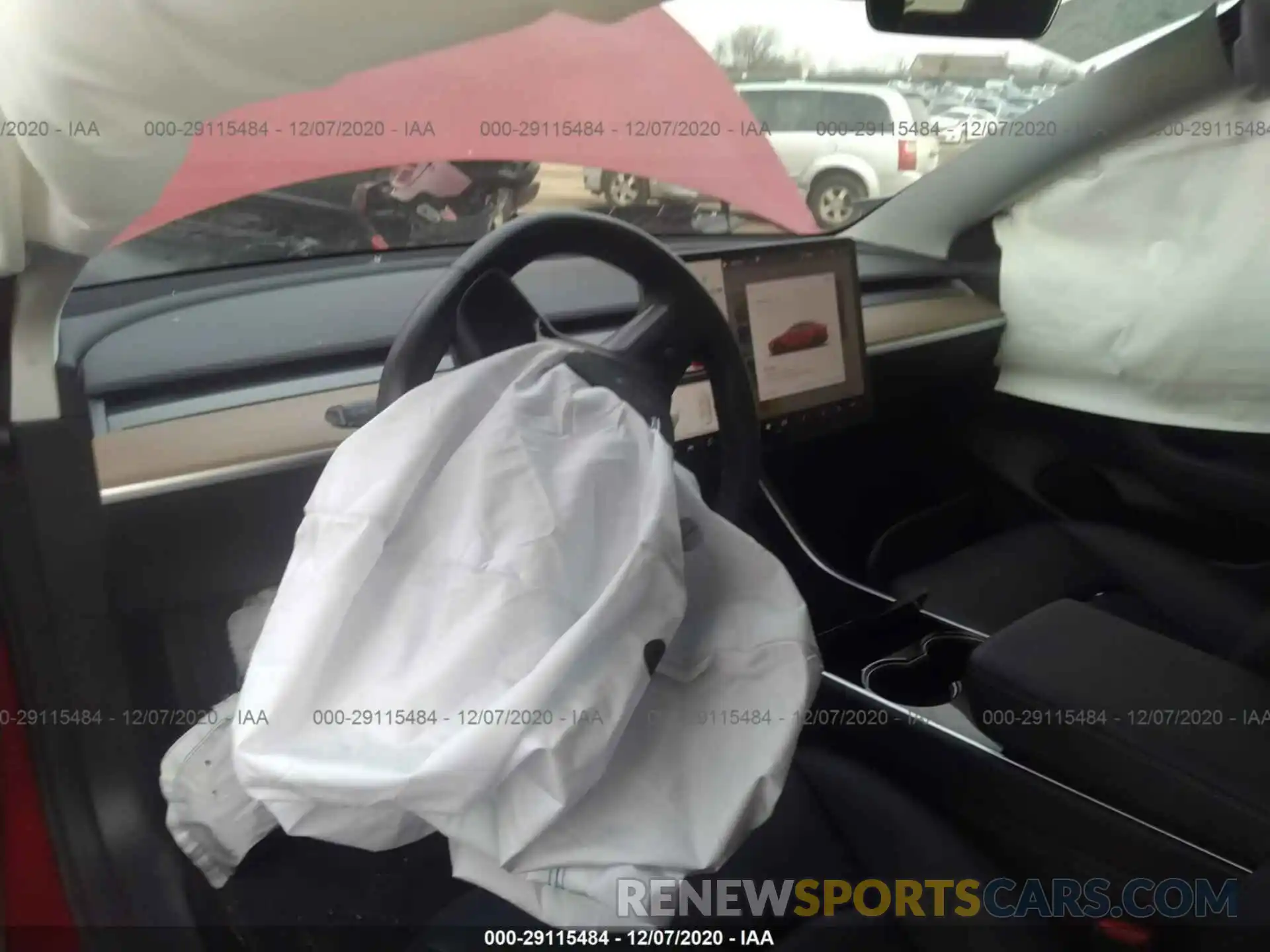 5 Photograph of a damaged car 5YJ3E1EB7KF418252 TESLA MODEL 3 2019