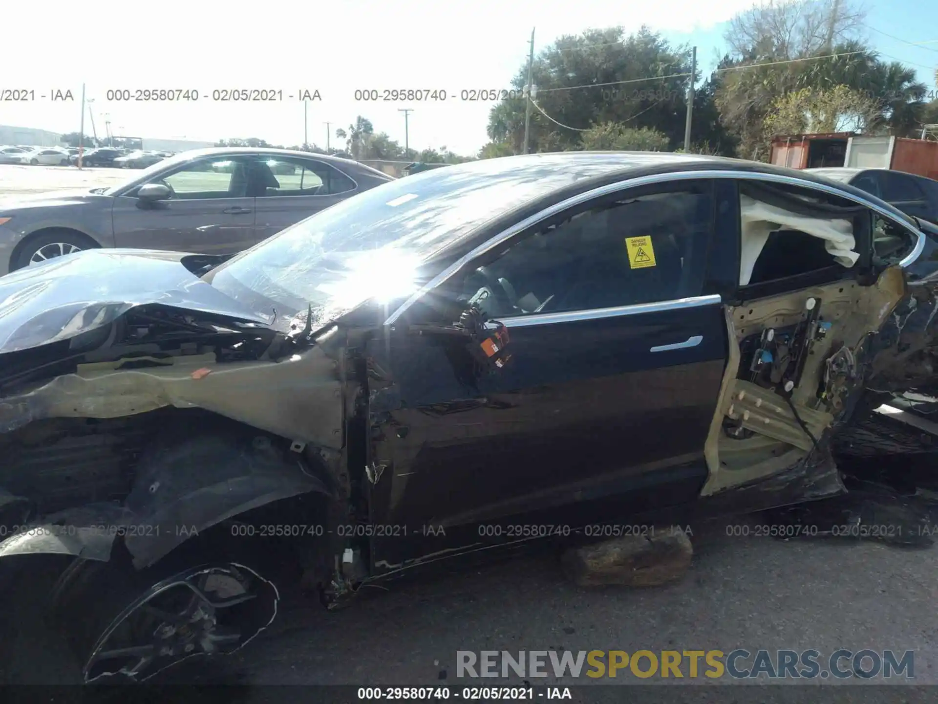 6 Photograph of a damaged car 5YJ3E1EB7KF432345 TESLA MODEL 3 2019