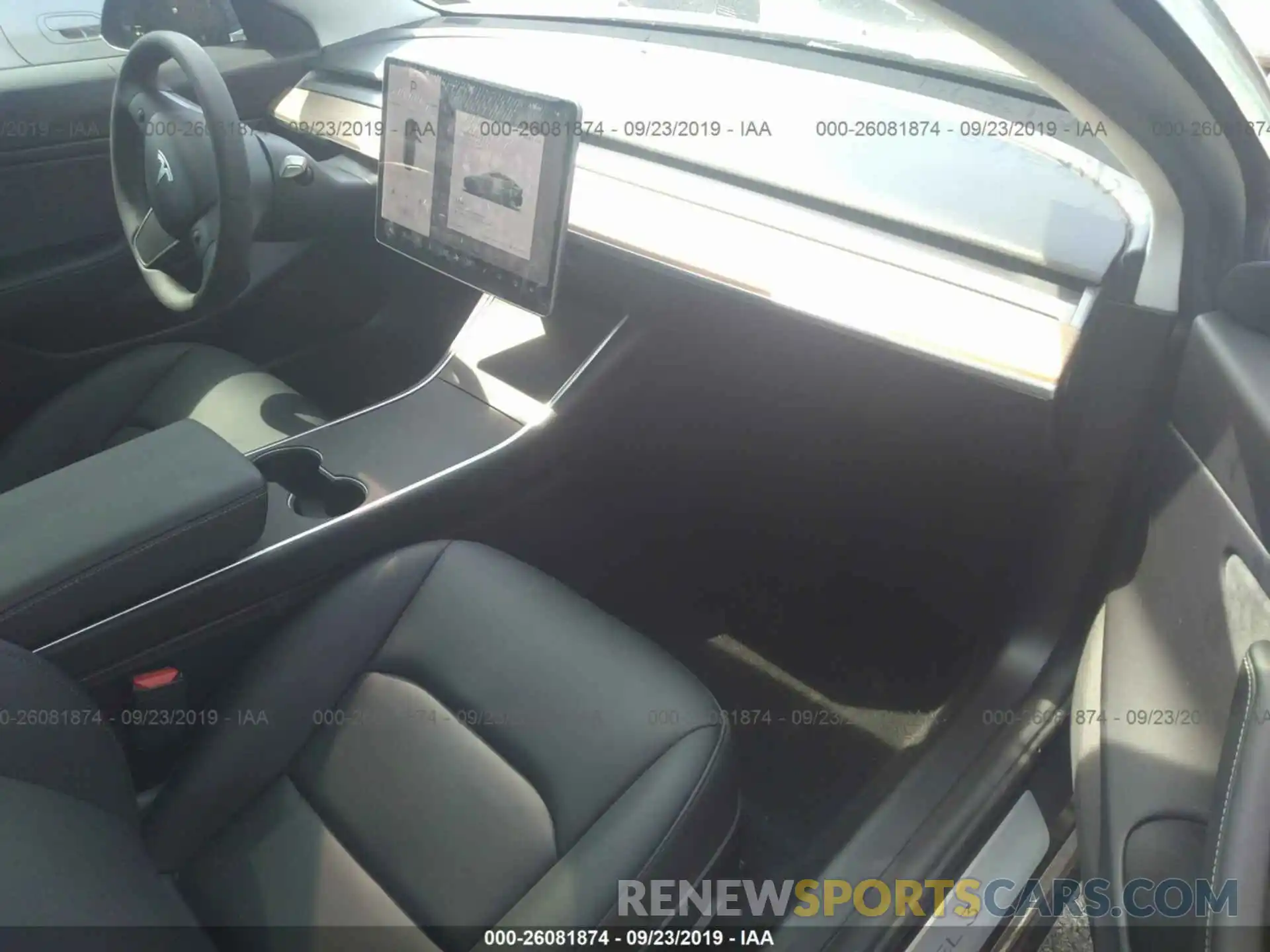 5 Photograph of a damaged car 5YJ3E1EB7KF432801 TESLA MODEL 3 2019