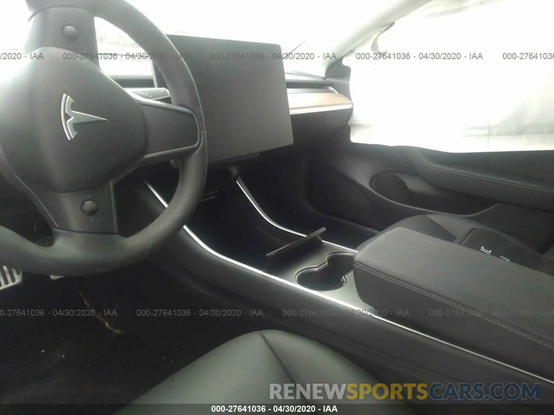 5 Photograph of a damaged car 5YJ3E1EB7KF433205 TESLA MODEL 3 2019